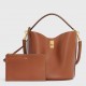 Celine Bucket 16 Bag In Brown Smooth Calfskin