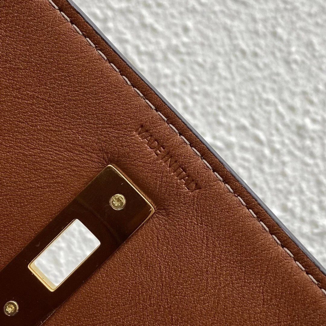 Celine Bucket 16 Bag In Brown Smooth Calfskin