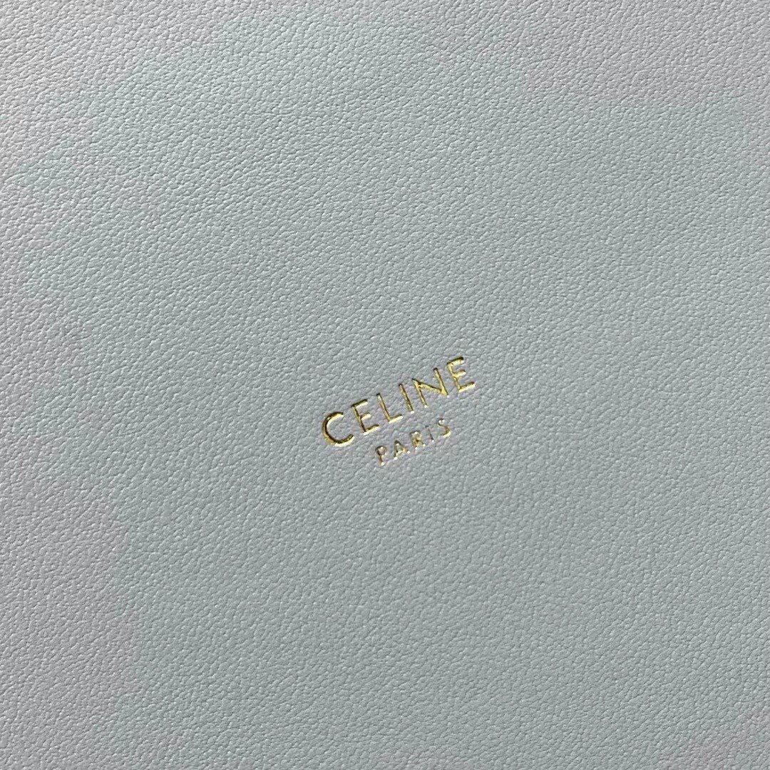 Celine Bucket 16 Bag In Mineral Smooth Calfskin