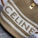 Celine Bucket 16 Bag In Textile with Celine Logo