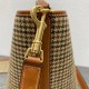 Celine Bucket 16 Bag In Tweed and Calfskin