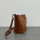 Celine Small Bucket Cuir Triomphe In Brown Calfskin