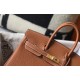 Hermes Birkin 25 Bag In Gold Clemence Leather with GHW