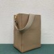 Celine Sangle Bucket Bag In Taupe Grained Calfskin