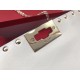 Valentino Rockstud Spike Crossbody Clutch Bag In White Lambskin