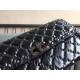 Valentino Rockstud Spike Crossbody Clutch Bag In Crinkled Lambskin