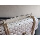 Valentino Rockstud Spike Large Bag In White Nappa Lambskin