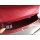 Valentino Rockstud Spike Large Bag In Red Nappa Lambskin