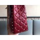 Valentino Rockstud Spike Large Bag In Red Nappa Lambskin