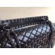 Valentino Rockstud Spike Large Bag In Crinkled Nappa Lambskin