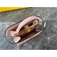 Fendi Peekaboo ISeeU Petite Bag In Pink Nappa Leather