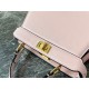 Fendi Peekaboo ISeeU Petite Bag In Pink Nappa Leather