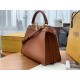 Fendi Peekaboo ISeeU Medium Bag In Brown Calfskin