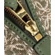 Loewe Cubi Small Bag In Green Anagram Jacquard