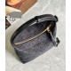 Loewe Cubi Small Bag In Black Anagram Jacquard