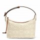 Loewe Cubi Medium Bag in Ecru Anagram Jacquard