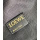 Loewe Cubi Medium Bag in Black Anagram Jacquard