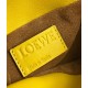 Loewe Flamenco Nano Clutch In Yellow Nappa Leather