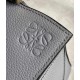 Loewe Puzzle Small Bag In Asphalt Grey Grained Leather