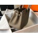 Hermes Birkin 25 Bag In Taupe Clemence Leather with GHW