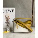 Loewe Puzzle Small Bag In Ochre/White/Taupe Calfskin