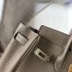 Hermes Birkin 25 Bag In Tourterelle Clemence Leather with GHW