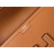 Hermes Jige Elan 29 Clutch Bag In Gold Epsom Leather