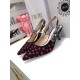 Dior J'Adior Slingback Pumps 65mm In Hearts I Love Cotton