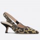 Dior J'Adior Slingback Pumps 65mm In Mizza Embroidered Cotton