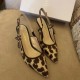 Dior J'Adior Slingback Pumps 65mm In Mizza Embroidered Cotton