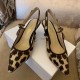 Dior J'Adior Slingback Pumps 65mm In Mizza Embroidered Cotton