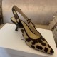 Dior J'Adior Slingback Pumps 65mm In Mizza Embroidered Cotton