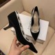 Dior J'Adior Pumps 65mm In Black Technical Fabric