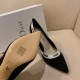 Dior J'Adior Pumps 100mm In Black Technical Fabric