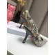 Dior J'Adior Slingback Pumps 100mm In Gray Toile de Jouy Reverse