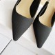 Dior J'Adior Slingback Pumps 100mm In Black Technical Fabric