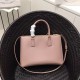 Prada Galleria Large Bag In Pink Saffiano Leather