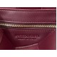 Bottega Veneta Cassette Bag In Bordeaux Intreccio Lambskin