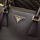 Prada Galleria Medium Bag In Black Saffiano Leather