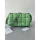 Bottega Veneta Padded Cassette Bag In Acid Green Lambskin