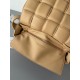 Bottega Veneta Padded Cassette Bag In Almond Intrecciato Lambskin