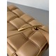 Bottega Veneta Padded Cassette Bag In Almond Intrecciato Lambskin