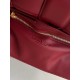 Bottega Veneta Padded Cassette Bag In Dark Red Intrecciato Lambskin