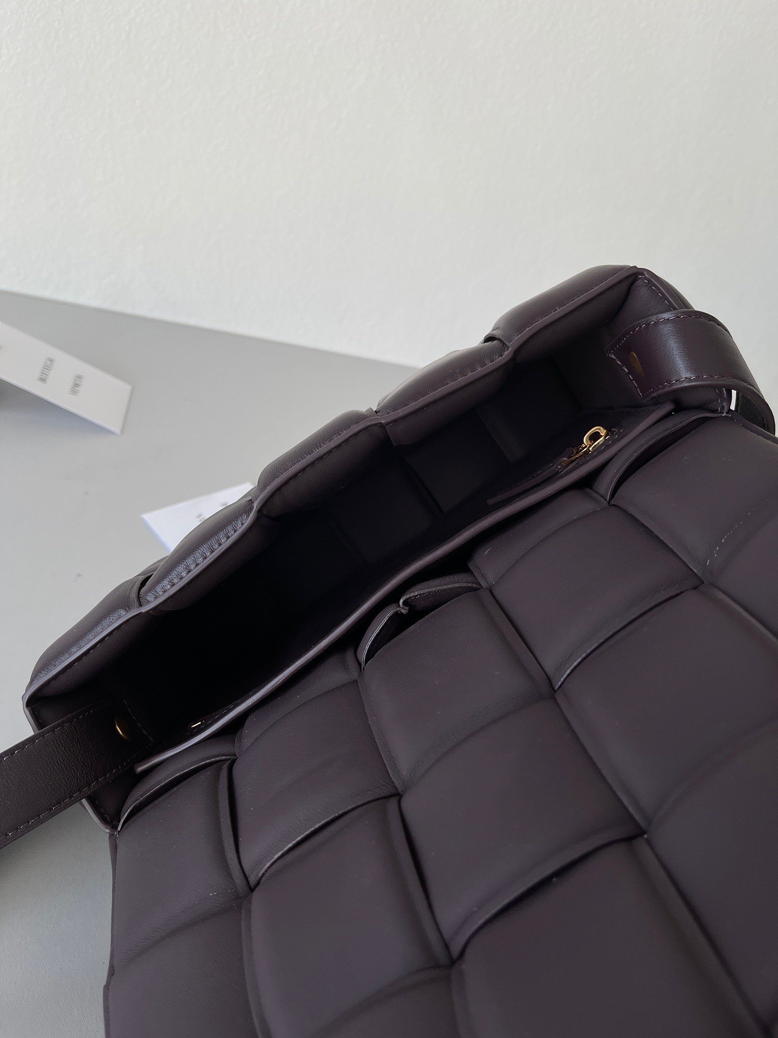 Bottega Veneta Padded Cassette Bag In Fondant Intrecciato Lambskin