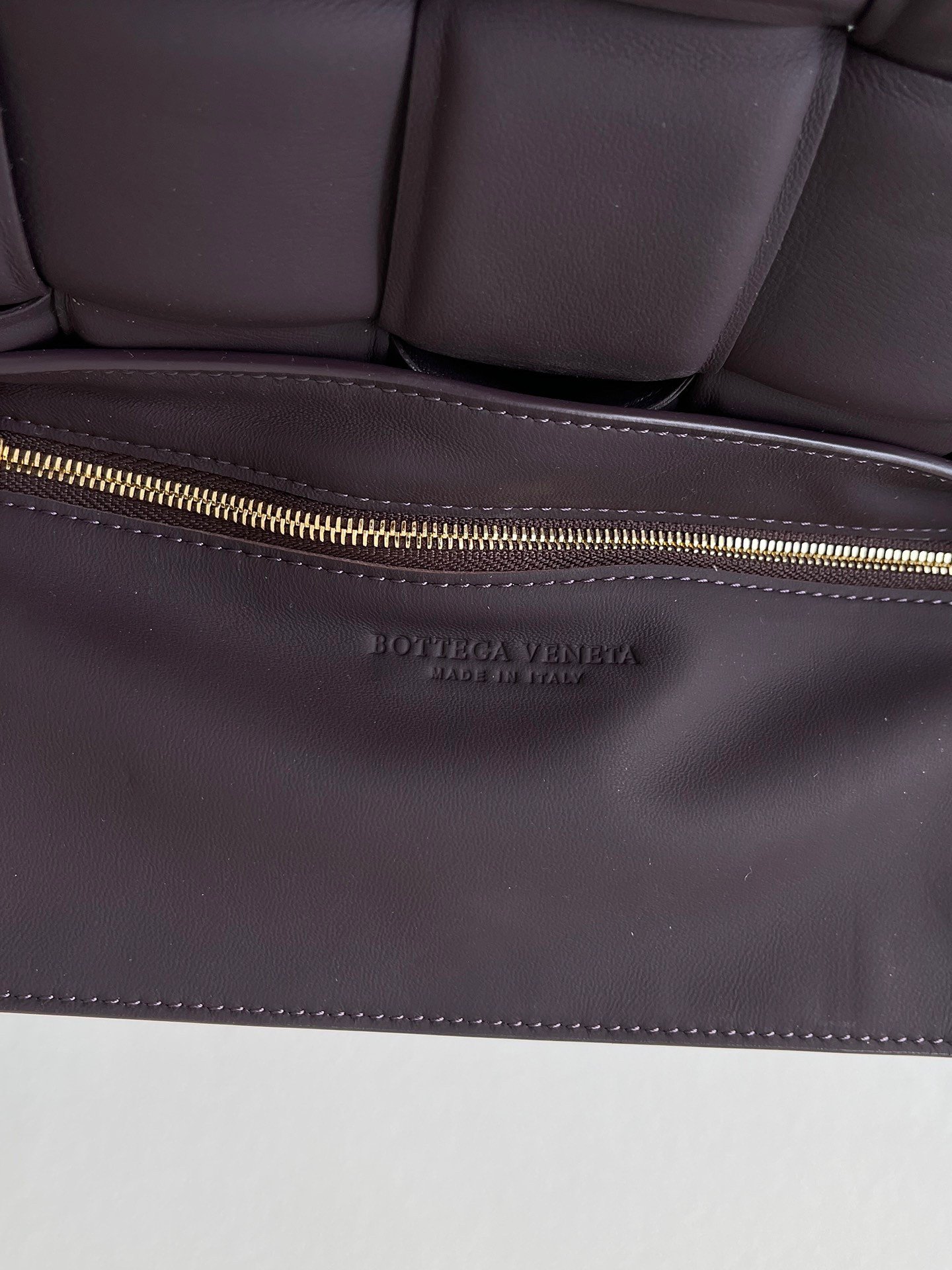 Bottega Veneta Padded Cassette Bag In Fondant Intrecciato Lambskin