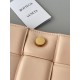 Bottega Veneta Padded Cassette Bag In Melon Intrecciato Lambskin