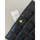 Bottega Veneta Padded Cassette Bag In Black Intrecciato Lambskin