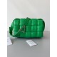 Bottega Veneta Padded Cassette Bag In Parakeet Intrecciato Lambskin