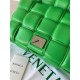 Bottega Veneta Padded Cassette Bag In Parakeet Intrecciato Lambskin