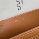 Celine Triomphe Medium Bag In Brown Natural Calfskin